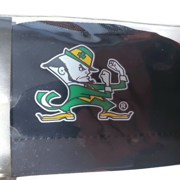 Adidas NCAA Notre Dame Fighting Irish Compression Headwear Navy Blue Size S/M - Picture 2 of 4